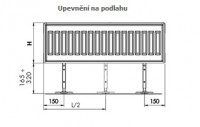 KORADO KORAMONT RADIK Konzola stojánková   Z-U400